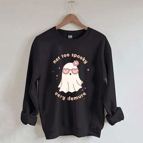 Not Too Spooky Very Demure Sweatshirt