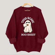 This Some Boo Sheet Halloween Sweatshirt