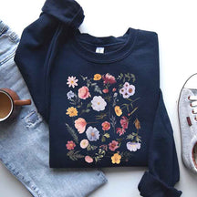 Floral Nature Wildflower Lover Sweatshirt