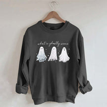 What A Ghostly Scene Sweatshirt