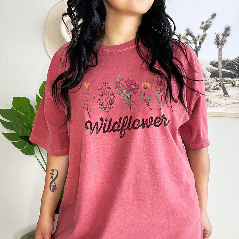 Women's Wildflower CottageCore T-Shirt