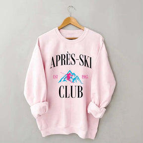 Vintage Style Apres Ski Club 80s Sweatshirt