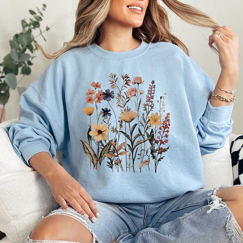 Flower Lover Women Nature Sweatshirt