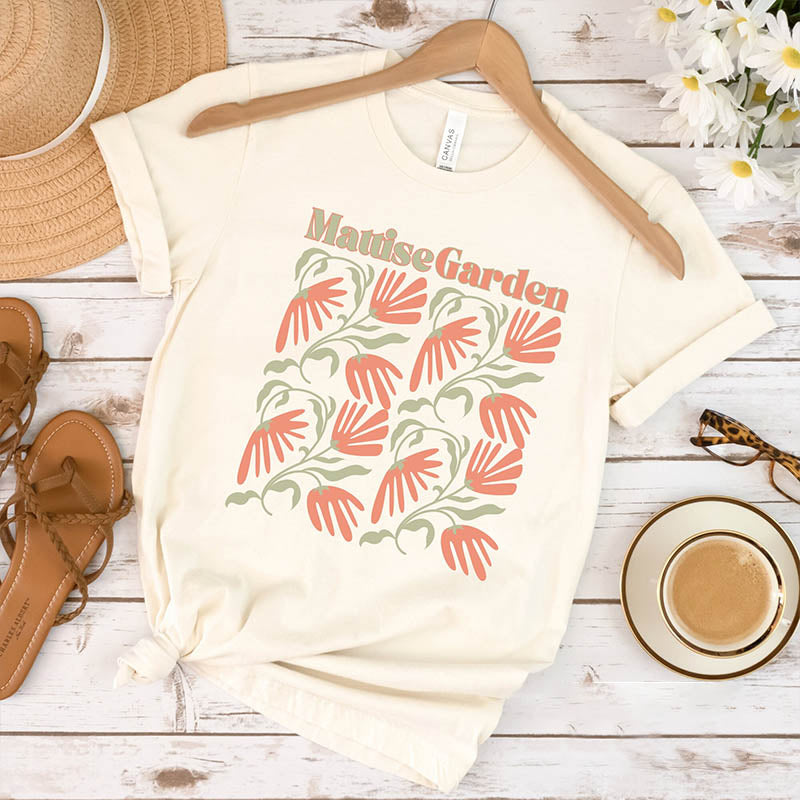 Matisse Flower Minimalis T-Shirt