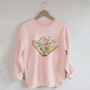 Wildflowers Book Sweatshirt