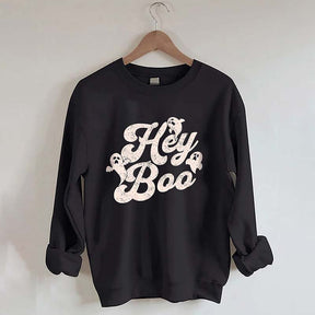 Hey Boo Halloween Sweatshirt