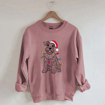 Miniature Schnauzer Christmas Sweatshirt