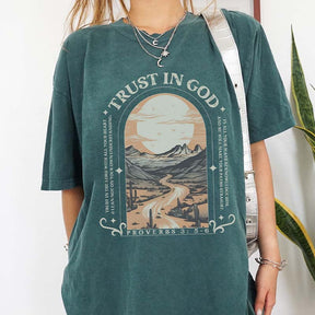 Boho Trust in the Lord Proverbs T-Shirt