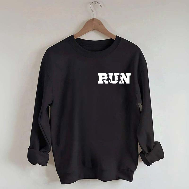 Run Marathon Gym Sweatshirt