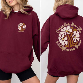 Boho Christian Wildflowers Hoodie