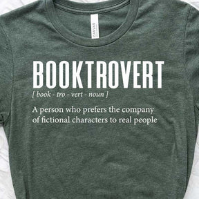 Booktrovert Bookish Book Nerd T-Shirt