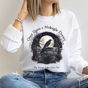 Edgar Allan Poe Bookish Poet Sweatshirt