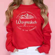 Waymaker Faith Bible Verse Sweatshirt