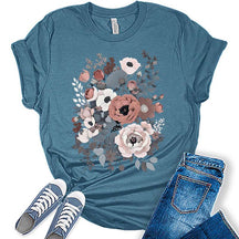 Women's Vintage Flower T-Shirt