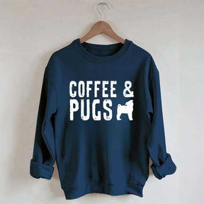 Coffee And Pug Sweatshirt