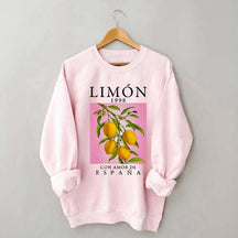 Limon Con Amor De Espana Sweatshirt