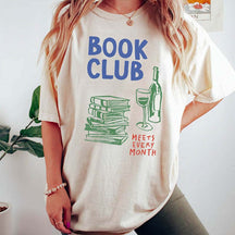 Book Club Trendy Reading T-Shirt