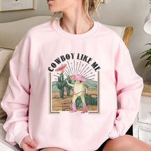 Cowboy Like Me Frog Sweatshirt