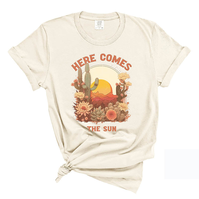 Here Comes The Sun Cactus T-Shirt