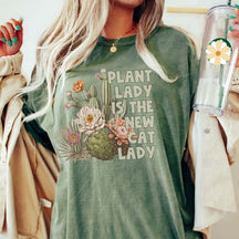 Plant Lady Botanical Cactus Mama T-Shirt