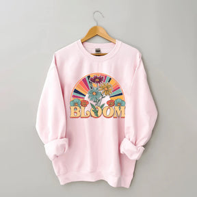 Retro Bloom Wildflower Sweatshirt