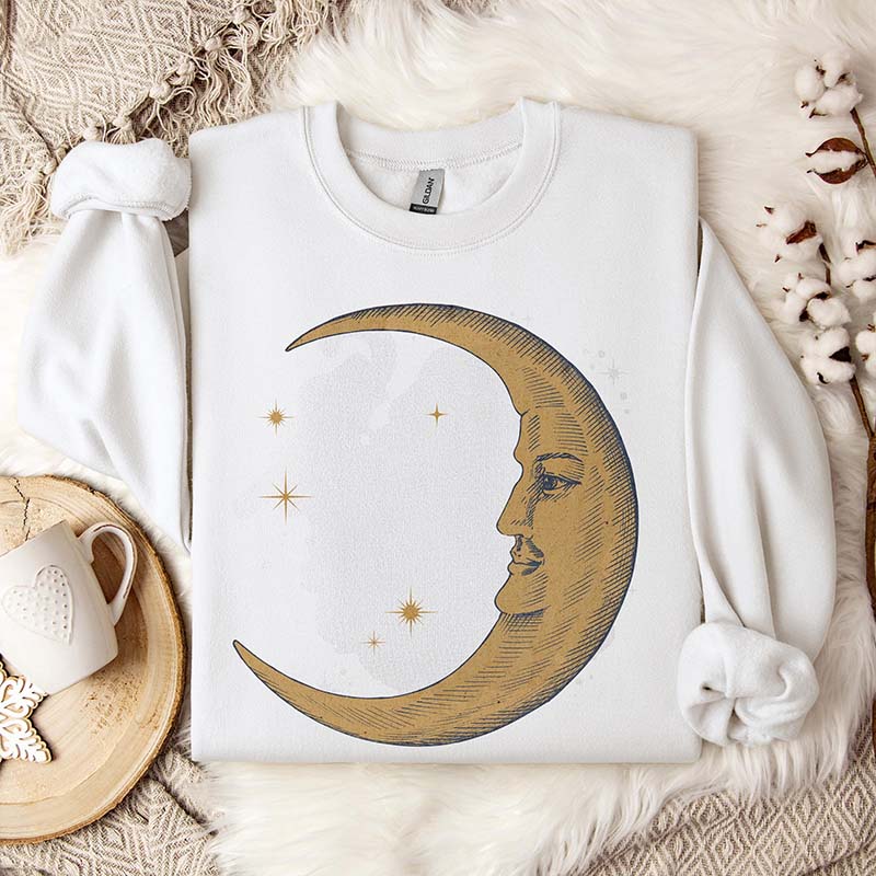 Boho Moon Goth Sweatshirt