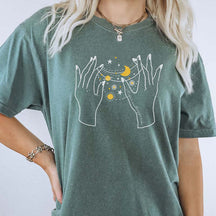 Sun Moon Phase Astrology Astronomy T-Shirt