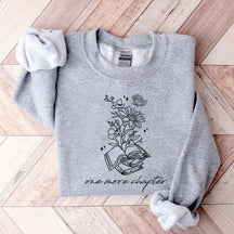 One More Chapter Floral Book Sweatshirt