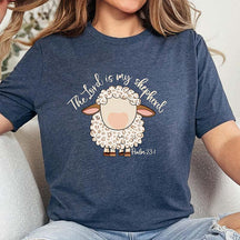 The Lord is My Shepherd Religious Sheep T-Shirt