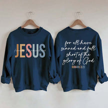 Jesus Women Religious Minimal Sweatshirt