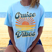 Cruise Vibes Summer Vacation T-Shirt