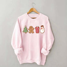 Cute Gingerbread Christmas Cookies Sweatshirt