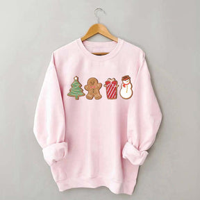 Cute Gingerbread Christmas Cookies Sweatshirt