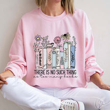 Cute Teacher Books Lover Bookworm Sweatshirt