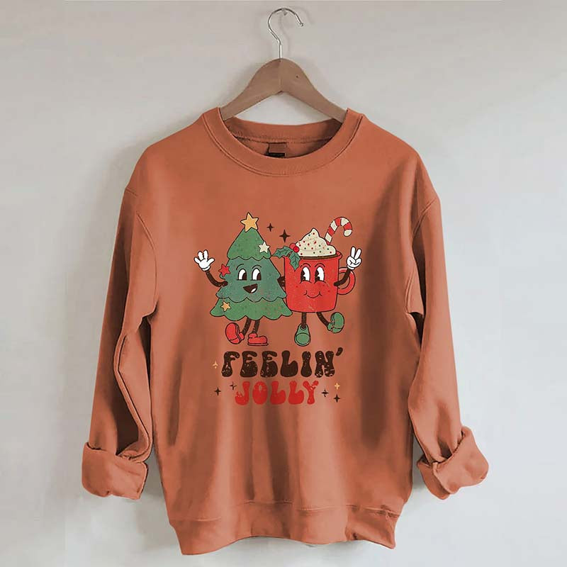 Feelin' Jolly Christmas Sweatshirt