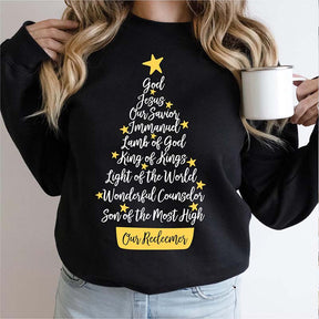 Our Redeemer Christmas Tree Sweatshirt