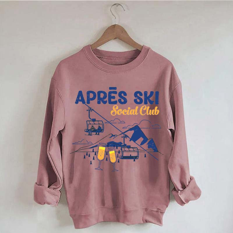 Cocktail Apres Ski Club Sweatshirt