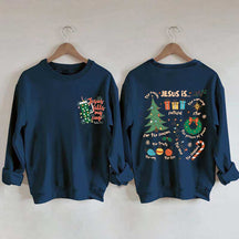 Retro Religious Christmas Sublimation Sweatshirt