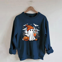 Cute Ghost Tombstone Sweatshirt