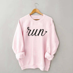 Run Heart Sweatshirt