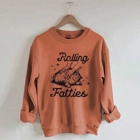 Rolling Fatties Cat Sweatshirt