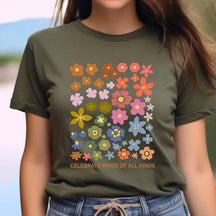 Autism Awareness Special Flowers T-Shirt