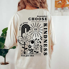 Kindness Matters Tee Sport-T-Shirt im Retro-Stil