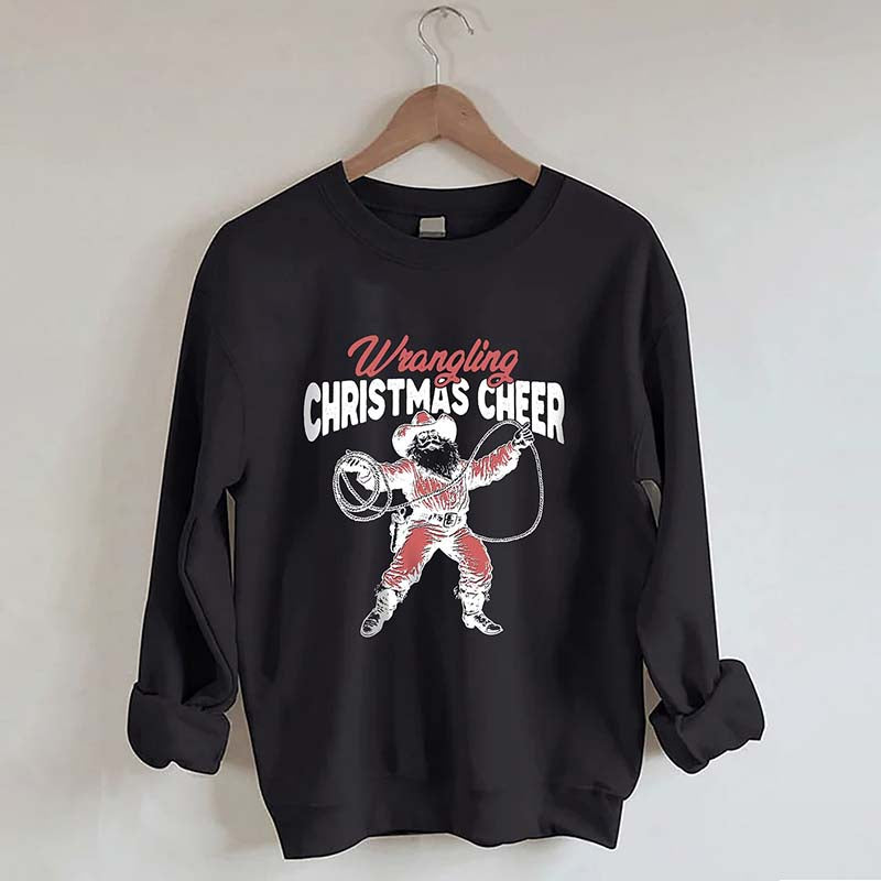 Cowboy Santa Claus Sweatshirt