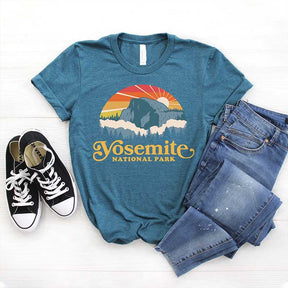 Yosemite Mountain Hiking T-Shirt