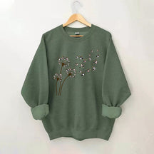 Dandelion Corgi Flower Sweatshirt