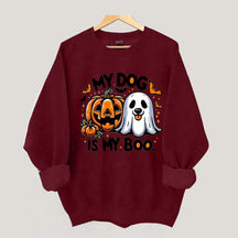 My Dog Is My Boo Spooky Season Sweatshirt