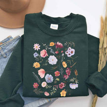 Floral Nature Wildflower Lover Sweatshirt