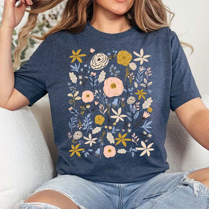 Florist Wild Flowers Gardener Gift T-Shirt