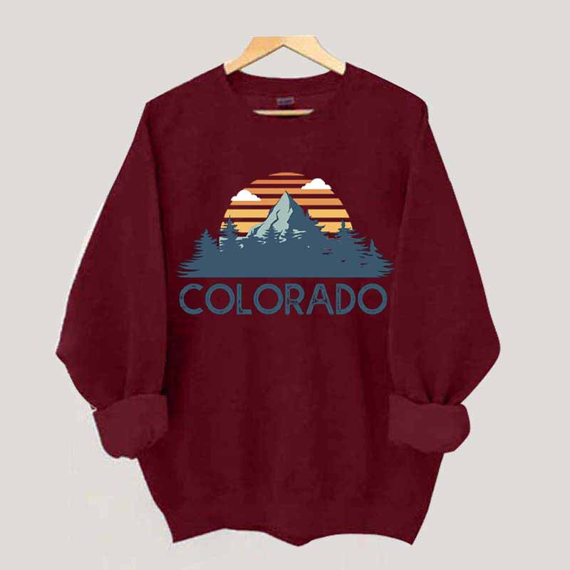 Vintage Colorado Mountain Sweatshirt